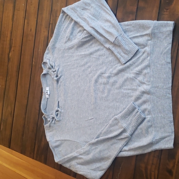 LNA braided neckline pullover - Picture 1 of 5